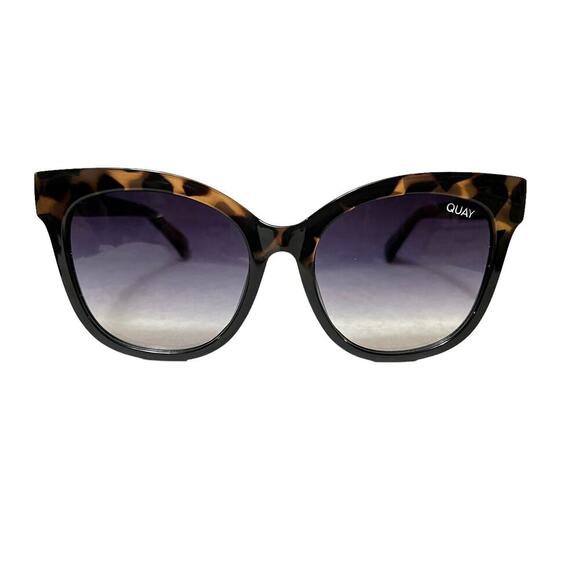 Quay Australia It\'s My Way Oversized Cat Eye Sunglasses Tortoise Black Fade main image 6
